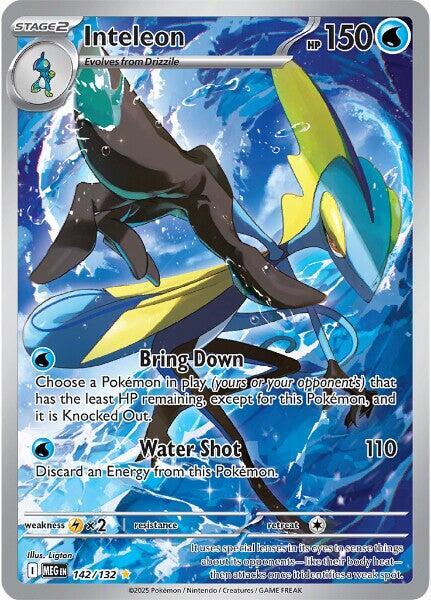 Pokemon Inteleon 142/188 Mega Evolution