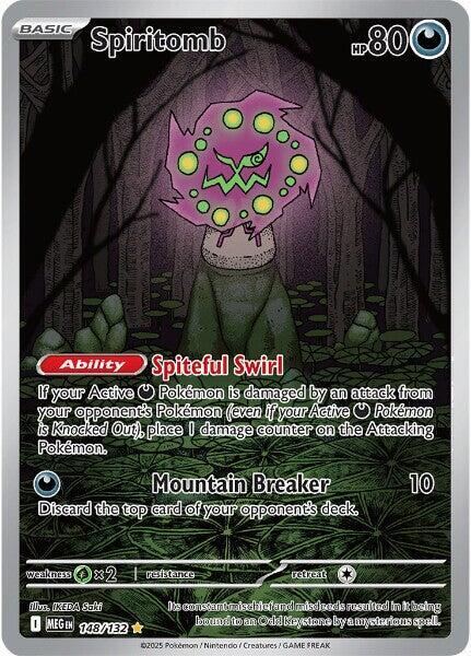 Pokemon Spiritomb 148/188 Mega Evolution