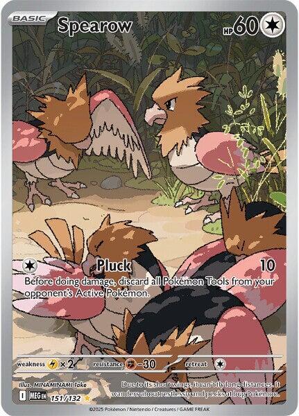 Pokemon Spearow 151/188 Mega Evolution