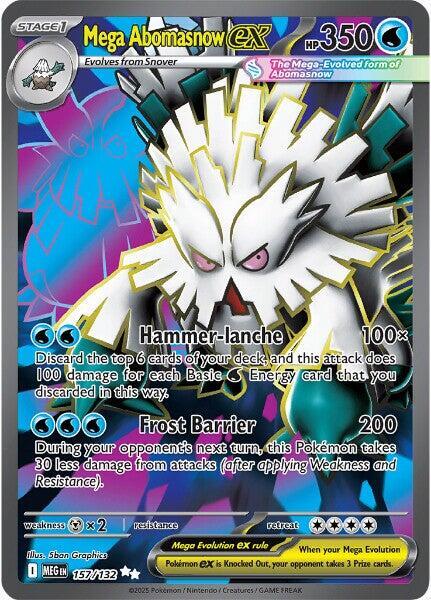 Pokemon Mega Abomasnow ex 157/188 Mega Evolution