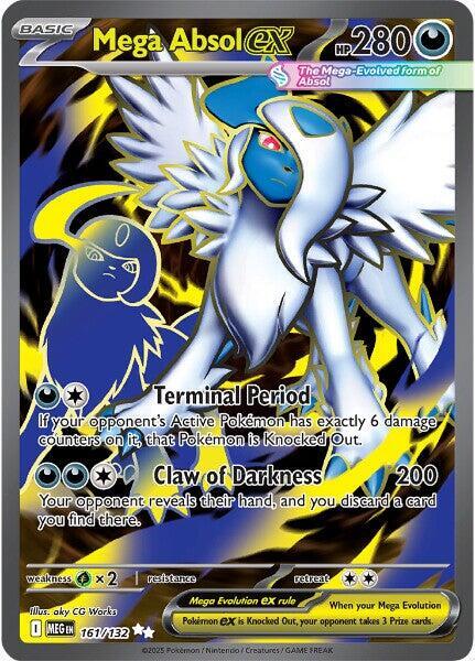 Pokemon Mega Absol ex 161/188 Mega Evolution