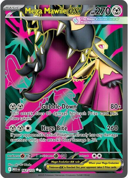 Pokemon Mega Mawile ex 162/188 Mega Evolution