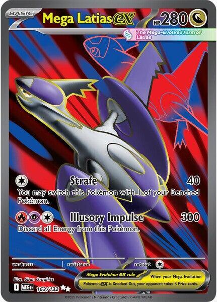 Pokemon Mega Latias ex 163/188 Mega Evolution