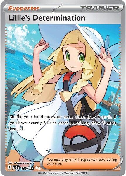 Pokemon Lillie’s Determination 169/188 Mega Evolution