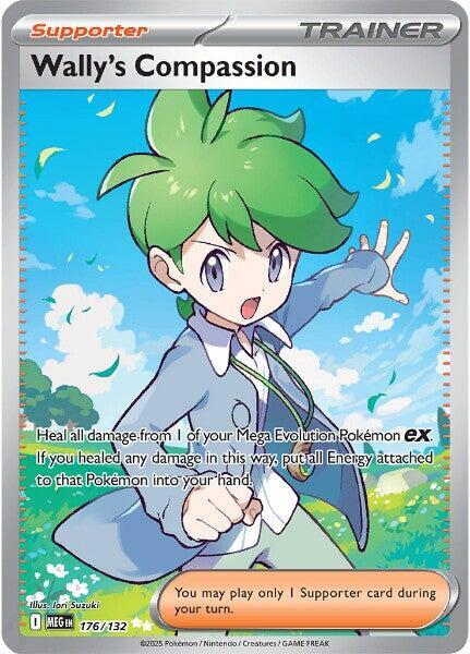 Pokemon Wally’s Compassion 176/188 Mega Evolution