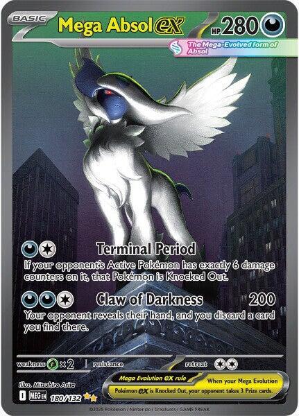 Pokemon Mega Absol ex 180/188 Mega Evolution