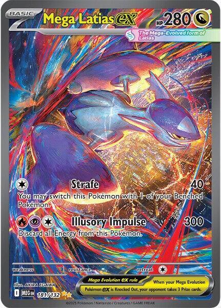 Pokemon Mega Latias ex 181/188 Mega Evolution