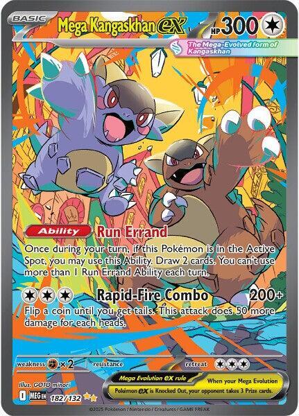 Pokemon Mega Kangaskhan ex 182/188 Mega Evolution