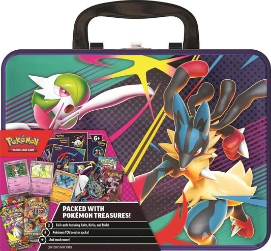 Pokemon Fall 2025 Collector Chest Lucario/Gardevoir Lunch Box
