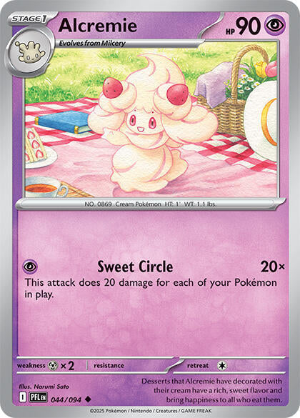 Pokemon Alcremie 044/094 Phantasmal Flames