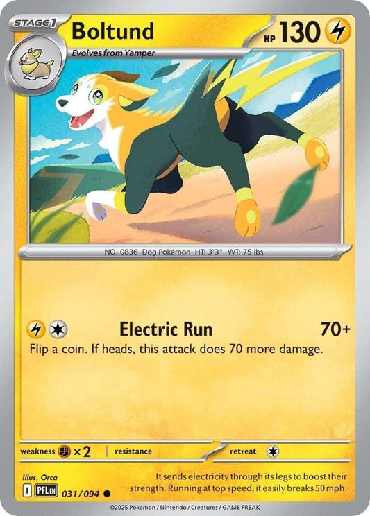 Pokemon Boltund 031/094 Phantasmal Flames