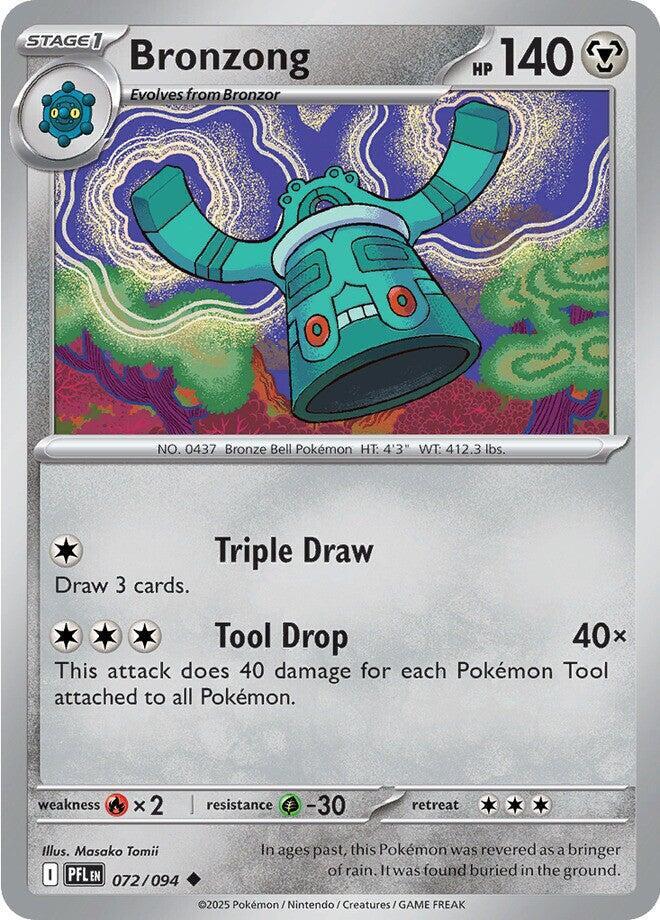 Pokemon Bronzong 072/094 Phantasmal Flames