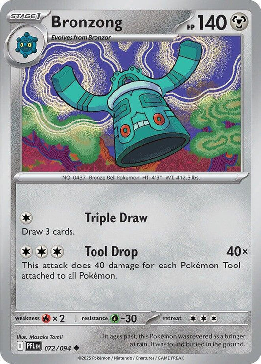 Pokemon Bronzong 072/094 Phantasmal Flames
