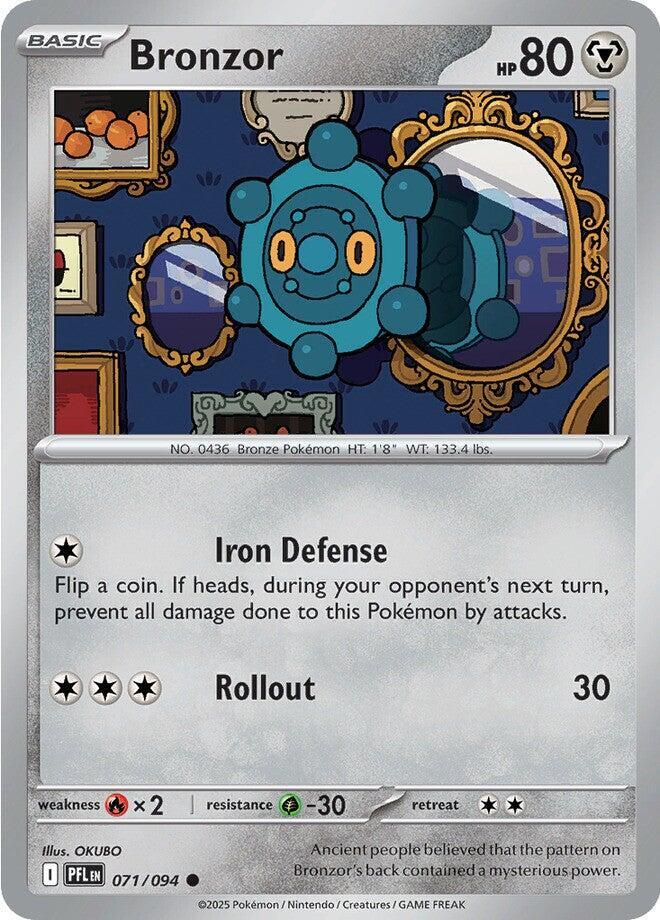 Pokemon Bronzor 071/094 Phantasmal Flames