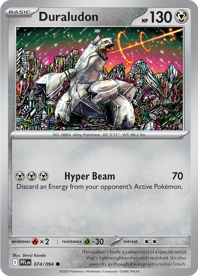 Pokemon Duraludon 074/094 Phantasmal Flames