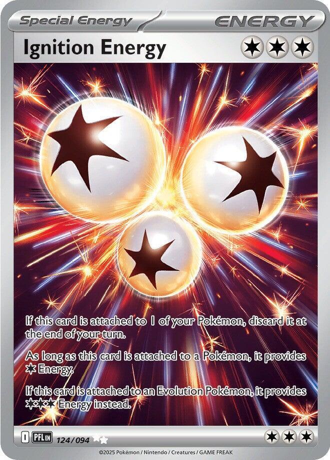 Pokemon Ignition Energy 124/094 Phantasmal Flames