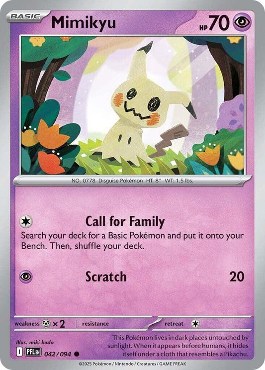 Pokemon Mimikyu 042/094 Phantasmal Flames