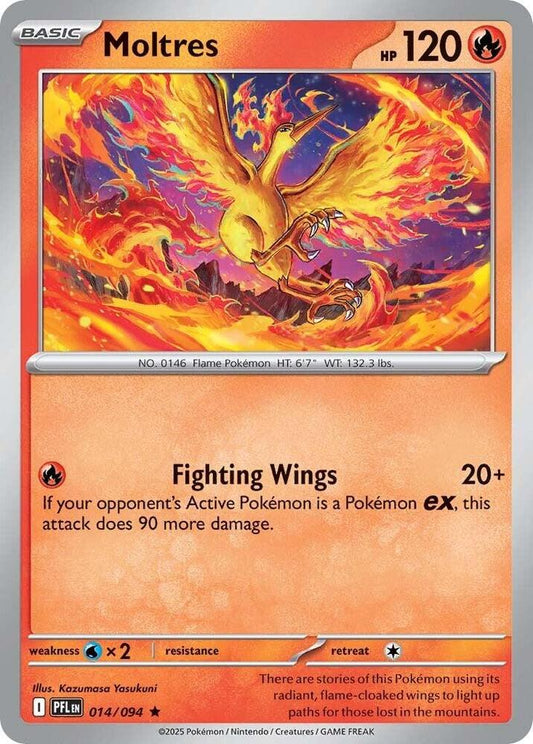 Pokemon Moltres 014/094 Phantasmal Flames