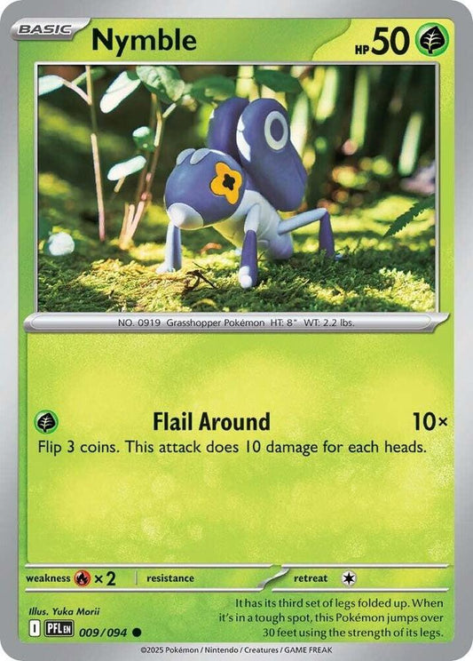 Pokemon Nymble 009/094 Phantasmal Flames