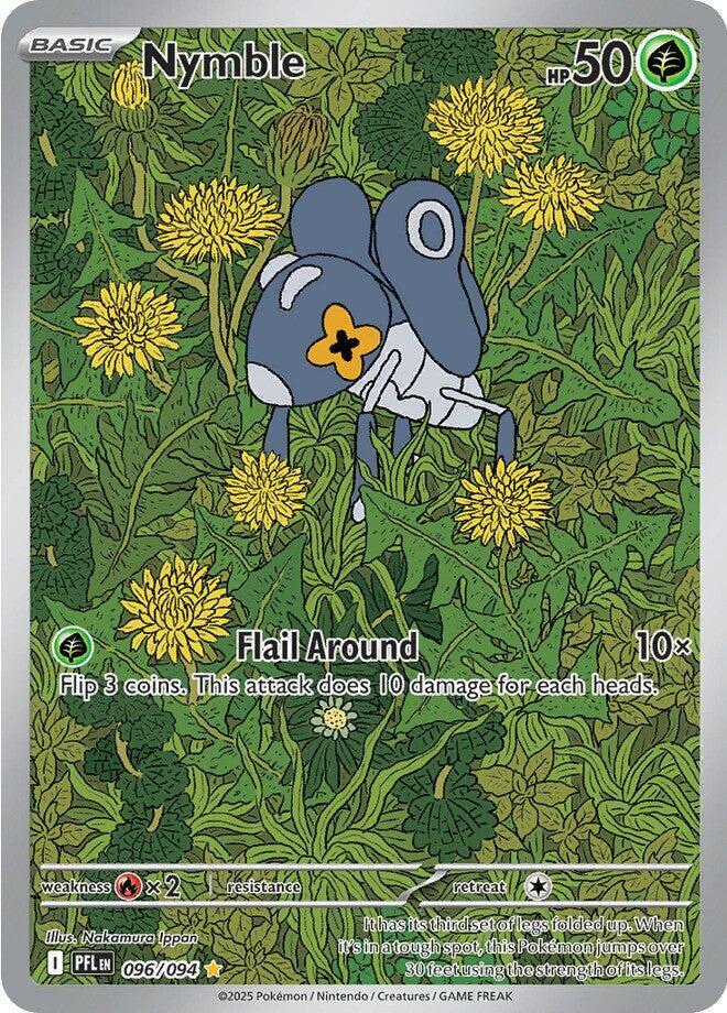 Pokemon Nymble 096/094 Phantasmal Flames