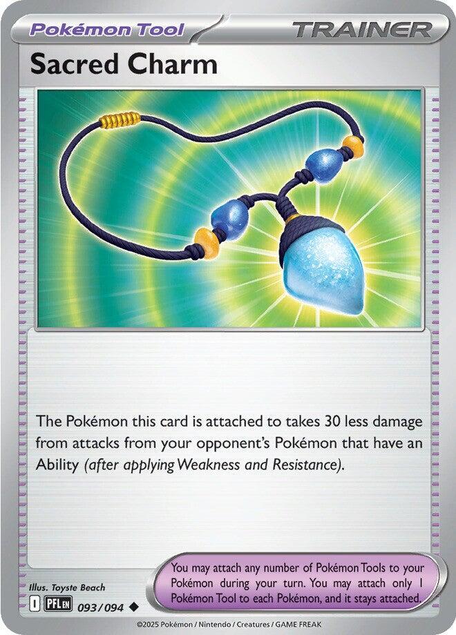 Pokemon Sacred Charm 093/094 Phantasmal Flames