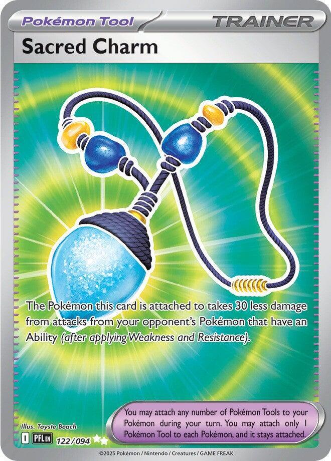 Pokemon Sacred Charm 122/094 Phantasmal Flames