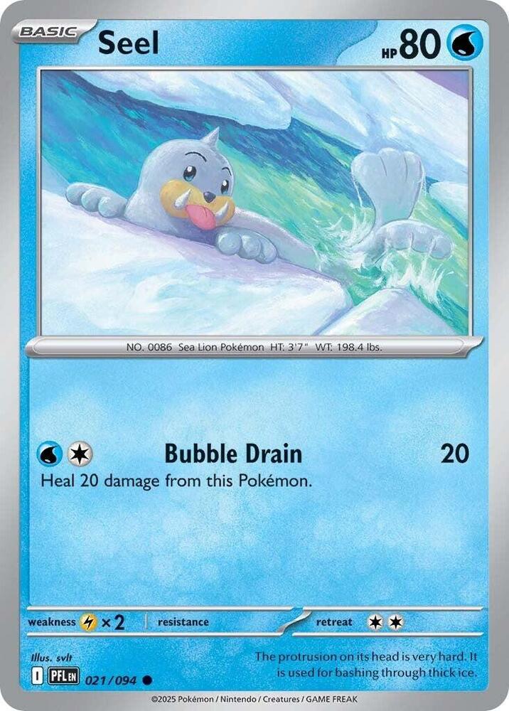 Pokemon Seel 021/094 Phantasmal Flames