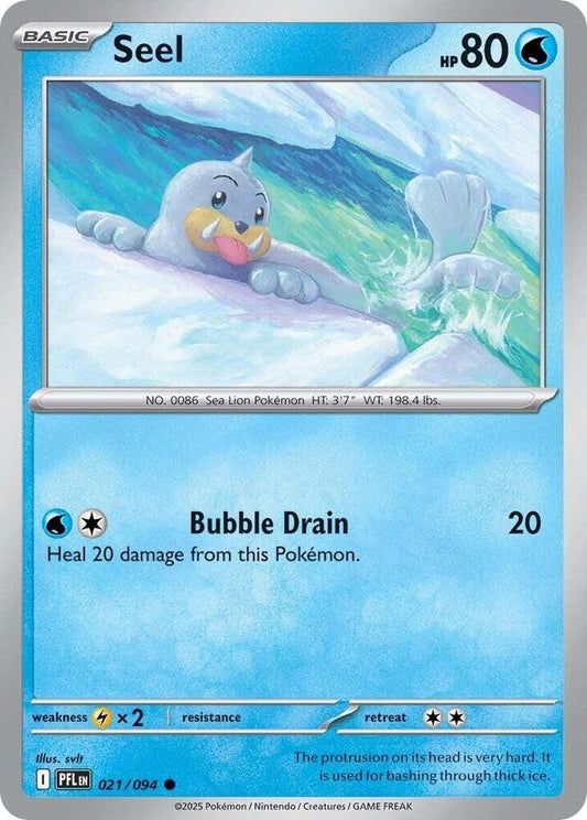 Pokemon Seel 021/094 Phantasmal Flames