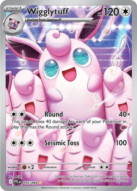 Pokemon Wigglytuff 105/094 Phantasmal Flames
