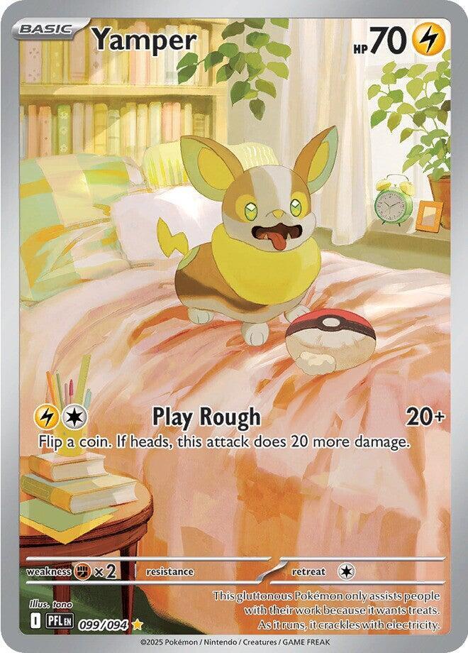 Pokemon Yamper 099/094 Phantasmal Flames