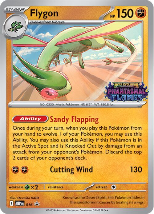 Pokemon Flygon MEP16 Mega Evolution Promos