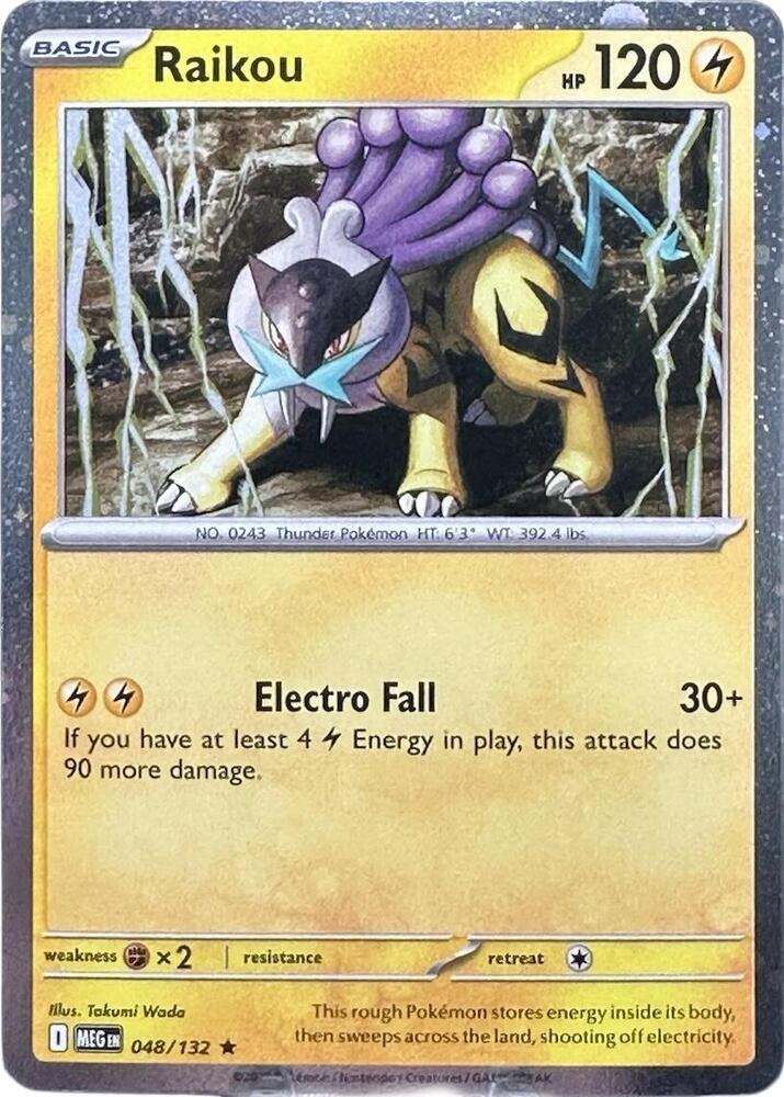 Pokemon Raikou 048/188 Mega Evolution