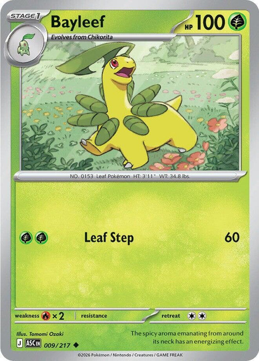 Pokemon Bayleef 9/217 Ascended Heroes