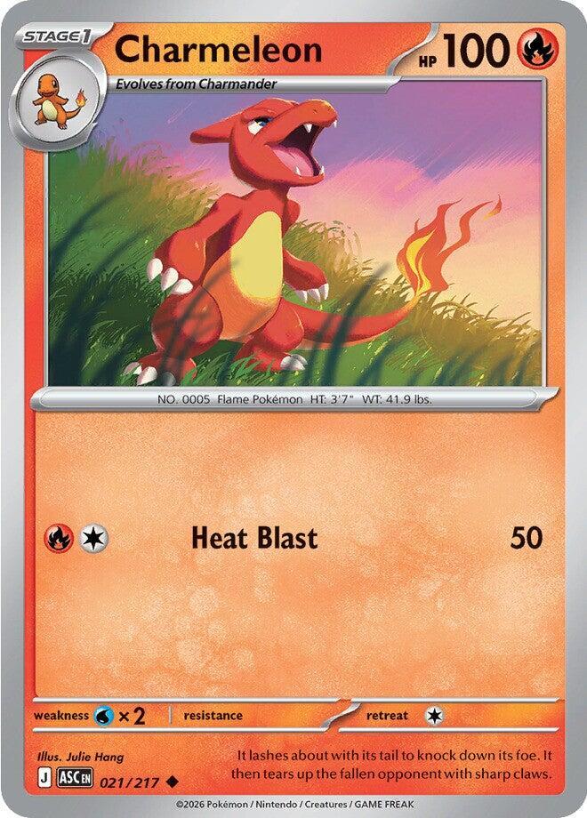 Pokemon Charmeleon 21/217 Ascended Heroes