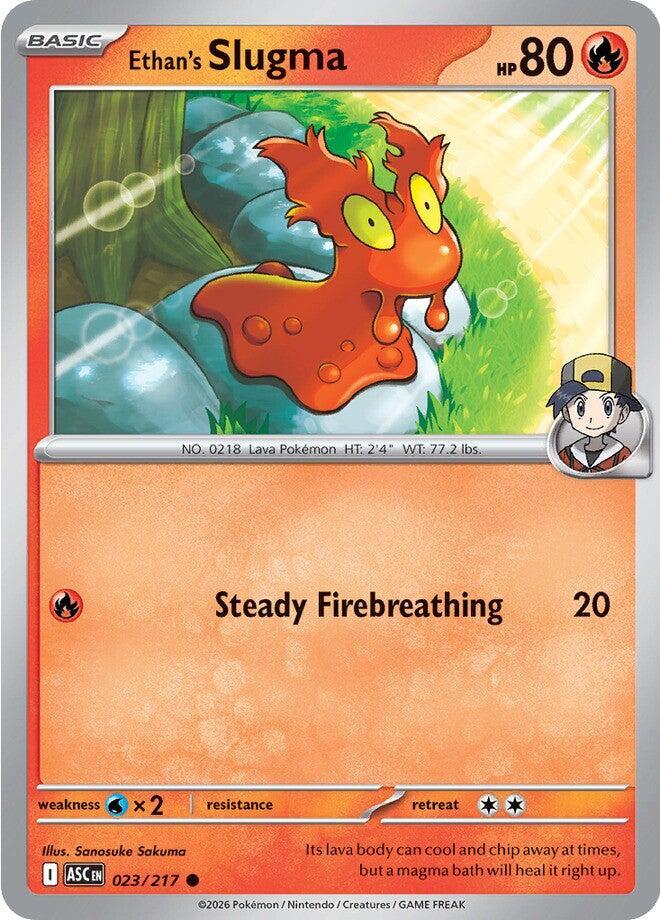 Pokemon Ethan’s Slugma 23/217 Ascended Heroes