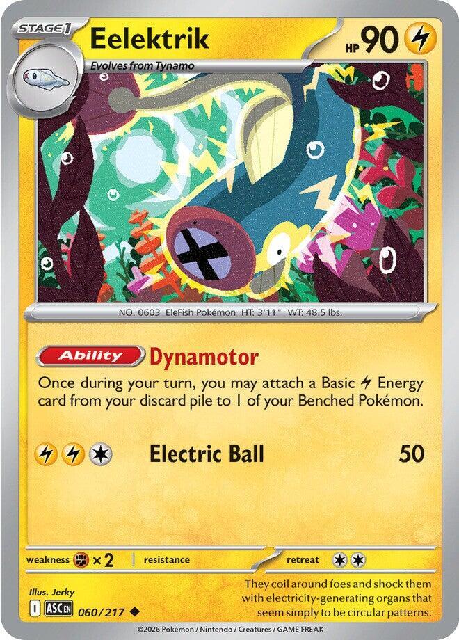 Pokemon Eelektrik 60/217 Ascended Heroes
