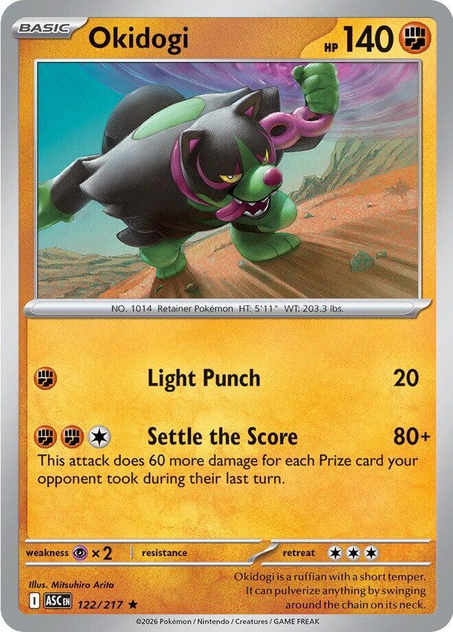 Pokemon Okidogi 122/217 Ascended Heroes
