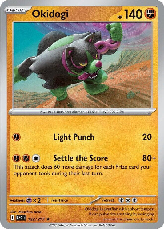 Pokemon Okidogi 122/217 Ascended Heroes