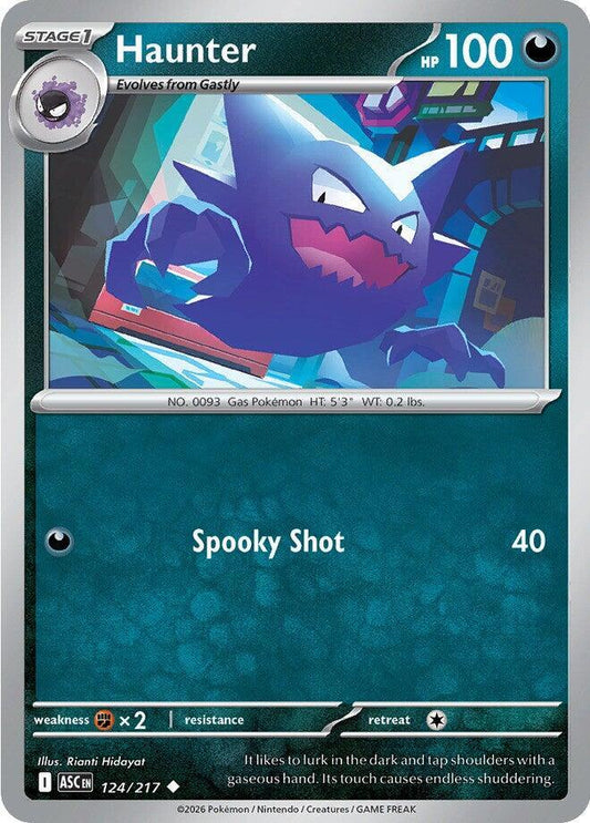 Pokemon Haunter 124/217 Ascended Heroes