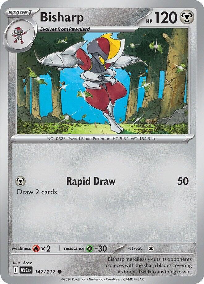 Pokemon Bisharp 147/217 Ascended Heroes