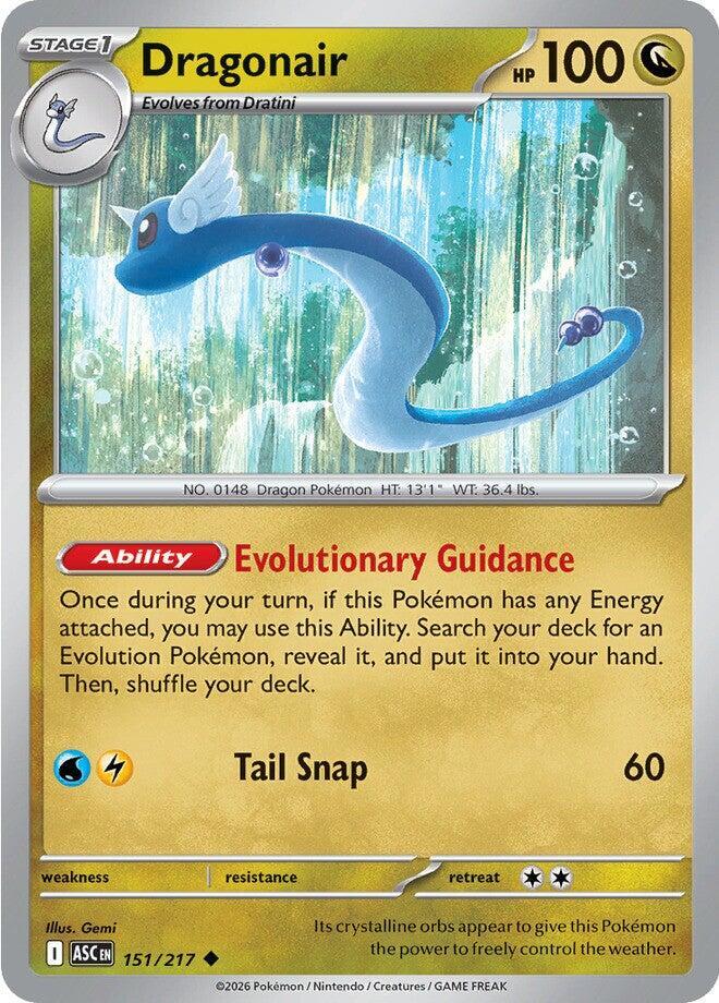 Pokemon Dragonair 151/217 Ascended Heroes