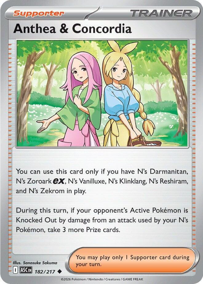 Pokemon Anthea & Concordia 182/217 Ascended Heroes
