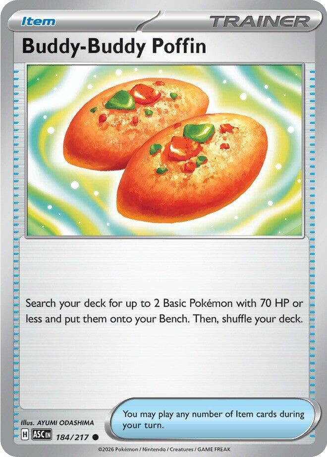 Pokemon Buddy-Buddy Poffin 184/217 Ascended Heroes