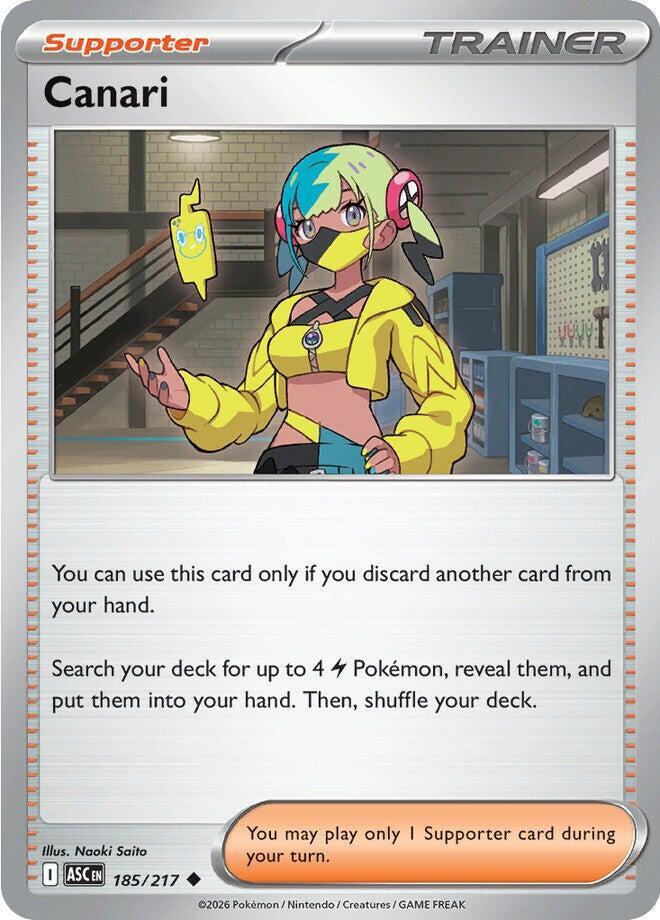 Pokemon Canari 185/217 Ascended Heroes