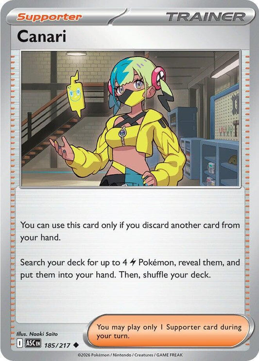 Pokemon Canari 185/217 Ascended Heroes