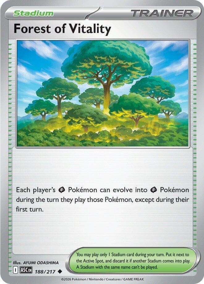 Pokemon Forest of Vitality 188/217 Ascended Heroes