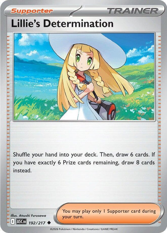 Pokemon Lillie’s Determination 192/217 Ascended Heroes