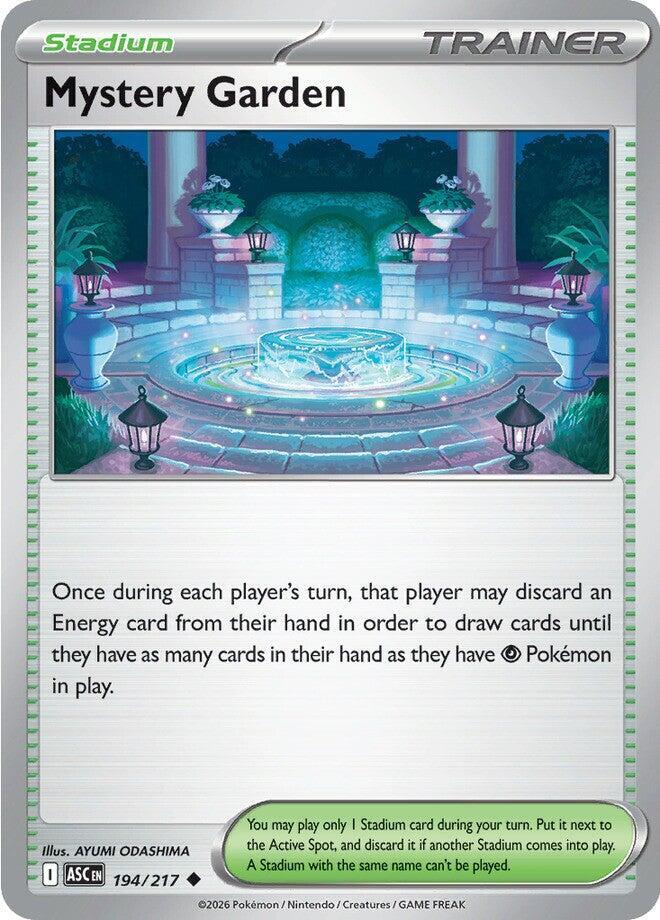 Pokemon Mystery Garden 194/217 Ascended Heroes