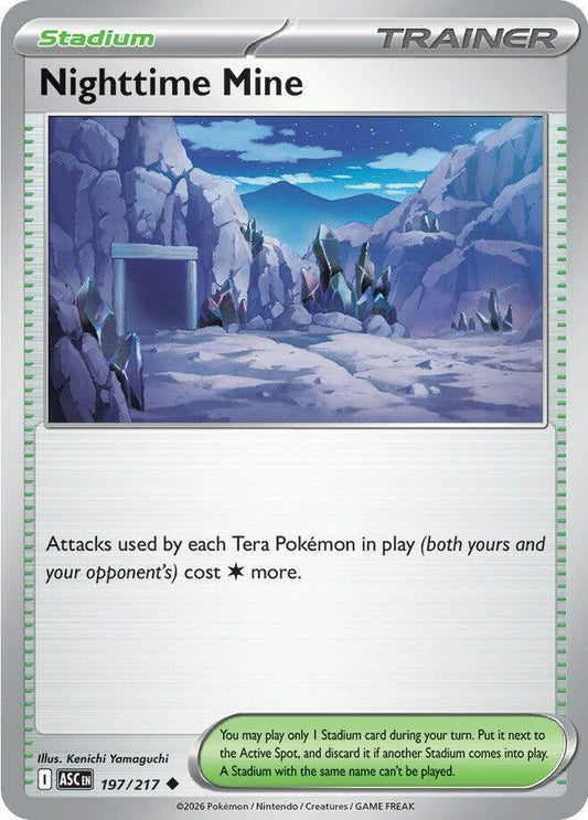 Pokemon Nighttime Mine 197/217 Ascended Heroes