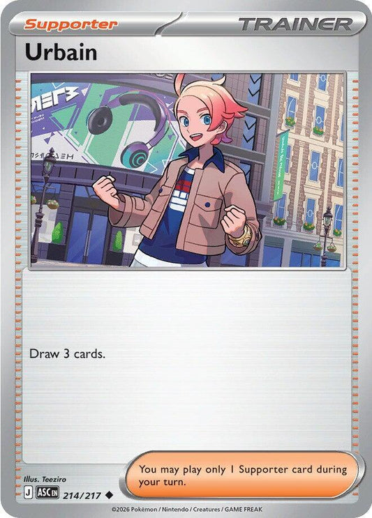 Pokemon Urbain 214/217 Ascended Heroes
